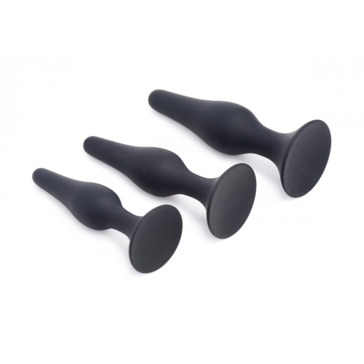Triple Spire Tapered Anal Trainer Plug Set - Image 2