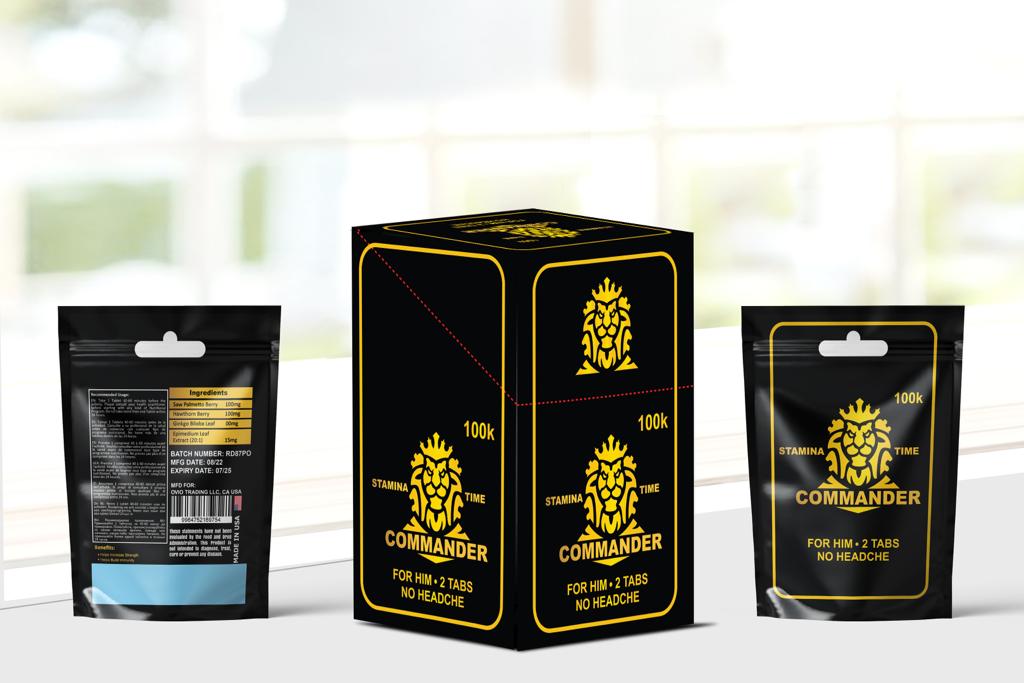 Commander Stamina Supplement for men