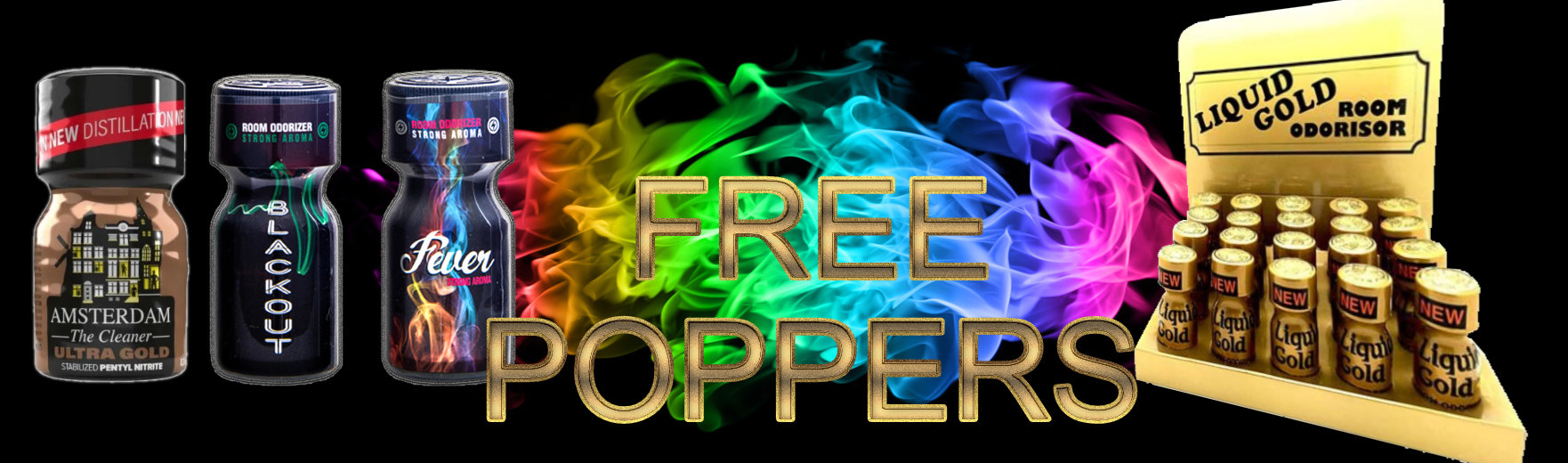 Free poppers giveaway