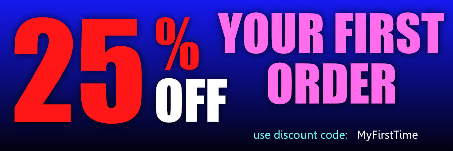 FRONT PROMO BANNER 25% off your first order