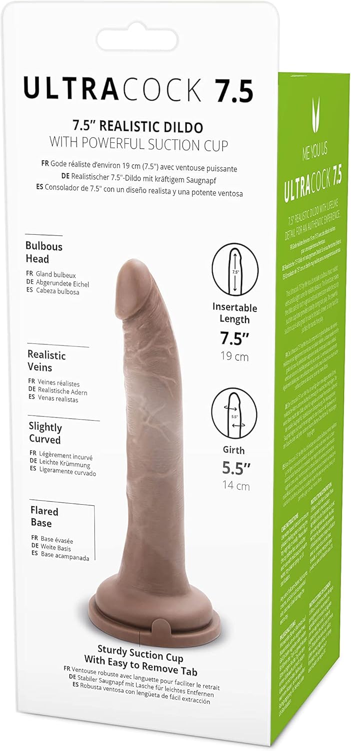 The Ultra Cock 7.5″ Realistic Dildo